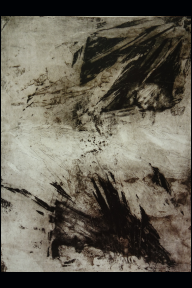 Durchbruch, 1992, Farbradierung, Aquatinta, Kaltnadel, Reliefdruck, Kupferdruckpapier (Buetten), 64,7x 49,5 cm, (WV 00008.02.jpg